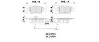 ON FREN BALATASI (--FISSIZ--) A4 1.8 / 2.0 / 3.2 S4 2.0 / 2.7 / 3.0 07> A5 / Q5 2.0 / 3.2 S5 2.7 / 3.0 07>