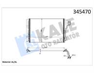 KLIMA RADYATORU (KONDANSER) KOMPLE KIA SOUL 2014->
