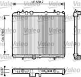 MOTOR SU RADYATORU P407 C5 II C5 III EW10A (2,0 16V) DW10BTED4 (2,0HDI 16V) XSARA II DW10ATED (2,0HDI 8V)