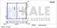 SU RADYATORU SCANIA 4 SERISI 94 114 124 144 1995 VE SONRASI (CERCEVELI) / (MT)