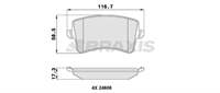 FREN BALATASI ARKA A4 08>15 A5 07> Q5 10>17 Q5 09>12