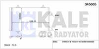 KLIMA RADYATORU (KONDANSER) P407 P508 C5 III 2008> DW10BTED4 (2.0 HDI 16V)