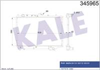 MOTOR RADYATORU MAZDA 323 C IV / 323 F IV / 323 S IV