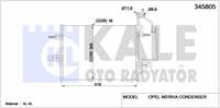 KLIMA RADYATORU MERIVA A Z14XEP Z16XEP Y17DT