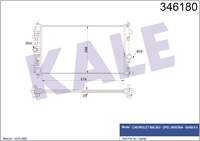 MOTOR RADYATORU MALIBU INSIGNIA SAAB 9 5