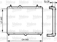 MOTOR SU RADYATORU P508 C5 III 10> DV6C EP6C EP6CDT OLCU: (394*555*24)