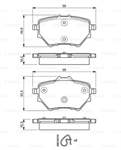 ARKA FREN BALATASI 2008 II-3008-308 II-508 II-PARTNER-RIFTER-BERLINGO-C4 PICASSO II-COMBO-GRANDLAND X 13> DISK CAPI:268 MM