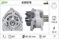 ALTERNATOR 12V 110A LOGAN MEGANE II LAGUNA II SCENIC II 1,6 16V