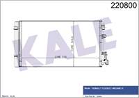 KLIMA RADYATORU (KONDANSER) RENAULT FLUENCE MEGANE III SCENIC III  GRAND SCENIC III 1.2 Tce 1.4 1.5 dCI 1.6