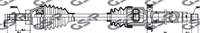 ON AKS SAG FIESTA  IV 1,25 16V / 1,4 16V / 1,8TD  95>02 (IC FREZE:23, DIS FREZE:25, CONTA CAPI:56,50, UZUNLUK:900)