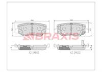 ARKA FREN BALATASI JEEP GRAND CHEROKEE 2.8 WRANGLER III