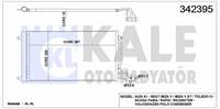 KLIMA RADYATORU KONDANSER POLO AUDI A1 1,0 / 1,2 / 1,4 / 2,0TFSI 1,4BENZ / 1,6TDI 09> (615x334x16)