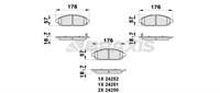 ON FREN BALATASI GRAND CHEROKEE II 2.7CRD 10 / 01>GRAND CHEROKEE III 5.7 V8 / 3.7 V6 06 / 05>