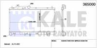 MOTOR SU RADYATORU FORESTER 08>14 IMPREZA 08> LEGACY 05> OTOMATIK (340×688×16)