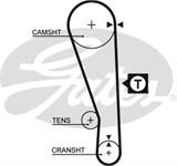 TRIGER KAYISI (092x190) HYUNDAI EXCEL 1.3 1.5 (85 95) MITSUBISHI COLT 1.2 8V (79 88) 1.4 1.5 CT665