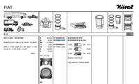 PISTON SEGMAN STD PUNTO II STILO IDEA DOBLO FIAT 500 1.4 16V T-JET [(72.00MM STD)]