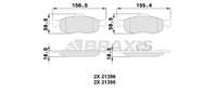 ON FREN BALATASI SCORPIO 92>98 MONDEO 1.6 / 1.8 / 2.0 / 1.8TD / 2.4 / 2.5TD 93>00 GRANADA 92>94 COUGAR 2.