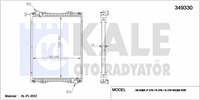 SU RADYATORU SCANIA P,G,R,T SERILER K SERI (CERCEVELI) / (MT)