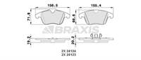 ON FREN BALATASI FREELANDER 2 06-14 / MONDEO IV 1.6TI / 2.0TDCI / 1.8TDCI / 2.5 07 /> S MAX GALAXY 1.6TDCI / 1.6 TI / 2.2TDCI