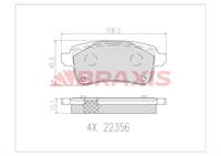 ARKA DISK BALATASI RENAULT MEGANE IV 2015> TALISMAN 2015>