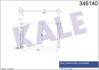 MOTOR SU RADYATORU TUCSON SPORTAGE 2,0 2,7 BENZINLI 2004 2010 OTOMATIK