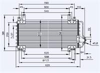 KLIMA RADYATORU R21 (2 SIRA AL+CU)