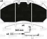 DISK FREN BALATASI RENAULT TRUCKS MAGNUM PREMIUM (RENAULT SENSORLU) / (22,5 TEKERLEK ICIN)