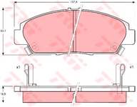 ON FREN BALATASI HONDA PRELUDE 2.0 91-96 ACCORD 2.0 93-98 ROVER 600