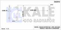 KLIMA RADYATORU MOVANO 1.9 DTI 98>01 MASTER II 2.5 DCI 03>