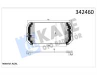 KLIMA RADYATORU  CARINA E  / SALOON / SPORTSWAGON 1.6 16V / 1.6 GLI / 2.0 GLI / 2.0 D 93 97