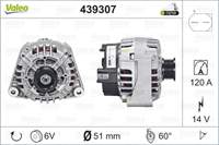 ALTERNATOR (14V 120A) W202 97>00 W210 96>99 W211 03>08