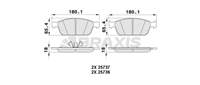 ON FREN BALATASI COURIER 13 /> FOCUS III C MAX 11 /> 2.0 ST / 2.0TDCI KUGA II 1.6 ECO / 2.0TDCI 13