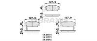 ON FREN BALATASI HYUNDAI ACCENT 1995-2005 GETZ 2002-> EXCEL 1990-1994