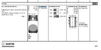 MOTOR PISTON SEGMAN R19 EXPRESS CLIO KANGOO E7J 1,4 ENJ (75,80mm) / (STD)