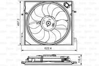 RADYATOR FANI KOMPLE NISSAN QASHQAI 1.2-1.5-1.6 J11 KASA 2013-> XTRAIL T32 2014->