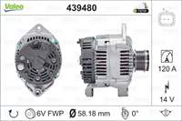 ALTERNATOR 12V 120A KANGOO 1,9 CLIO II 1,4 16V