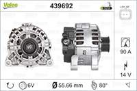 ALTERNATOR 12V (90A) P206 P307 C ELYSEE P301 C3 C2 C4 C5 C5 II C5 III P407 TOYOTA AYGO PARTNER 1,9 KLYMALI