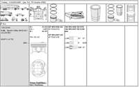 PISTON+SEGMAN (76,51mm STD) GOLF V VI SUPERB YETI A1 A3 ALTEA LEON TOLEDO IV OCTAVIA RAPID JETTA III PASSAT SCIROCCO TIGUAN 1,4TSI/TFSI (122/125 PS) CAXA CAXC CMSA 07>>