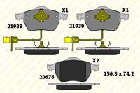 ON FREN BALATASI A4 A6 1,8T 1,9TDI 95> PASSAT 1,8T 1,9TDI 95 00 GOLF IV 1,9TDI SUPERB 02> FISLI