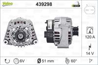 ALTERNATOR (14V 120A) W203 00>07 CL203 02>08 S203 01>07 C209 02>09 W163 03>05 R170 00>04