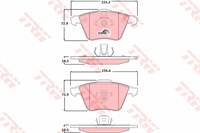 ON FREN BALATASI  VECTRA C 02>08 02> 2.8 V6 / A4 04>08 A6 04> A8 03> / EXEO 09> / FOCUS II 05>11 ST  / MAZDA 3 03> / 9-3  VOLVO  S40 II 04> V40 12> V50 04> C30 06>12 C70 II 06>