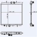 MOTOR SU RADYATORU P206 P206+ (T3E) 1,1I / 1,4I 8V 98> KLIMASIZ (1 SIRA ALB SISTEM) / (133038+132322=1330H5)