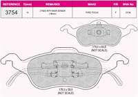 ON FREN BALATASI FOCUS 1,6 16V / 1,8 16V / 1,8TDCI / 2,016V 98>04