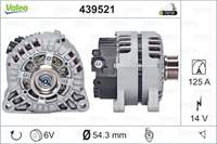 ALTERNATOR BERLINGO II BERLINGO III C4 C4 (B7) DS4 C3 C3 II C5 II XSARA II P307 P407 P206 PARTNER II PARTNER TEPE P308 1,4 / 1,6 / 1,8 / 2,0 P301 C ELYSEE EC5 MOTOR 120 AMPER