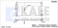 MOTOR SU RADYATORU (OTOMATIK) CRUZE - ASTRA J - ZAFIRA C A14NEL - A14NET - A16XER - A16LET