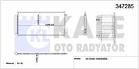 KLIMA RADYATORU (CONDENSER) EGEA 1,3 1,6 MJET 1,4 BENZINLI