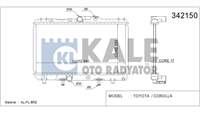 MOTOR SU RADYATORU COROLLA AE101 1992 1997 OTOMATIK VITES (641X353X17)