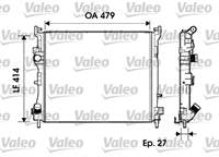 MOTOR RADYATOR CLIO II THALIA 1,5DCI 09> MEKANIK KLIMALI (479X414X27)