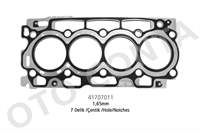 SILINDIR KAPAK CONTASI P206 P207 P307 P308 P3008 P3008 P5008 P407 C4 BERLINGO (II III) PARTNER (II III) C3 (I II III) C4 PICASSO C4 (B7) DS4 DS3 DV6 (1,6HDI) FOCUS S40 1,6TDCI C3 DV4TED4 (1,4HDI 16V) / (7 CENTIK) 1,65MM