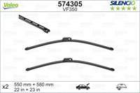 SILECEK SUPURGESI 550 / 580mm AUDI A4 CABRIO 03 / 02>